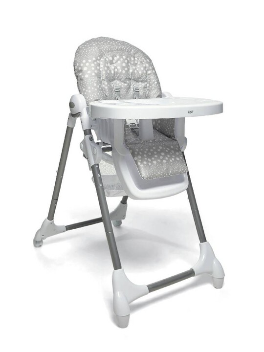 Baby Snug Navy with Snax Highchair Grey Spot image number 2